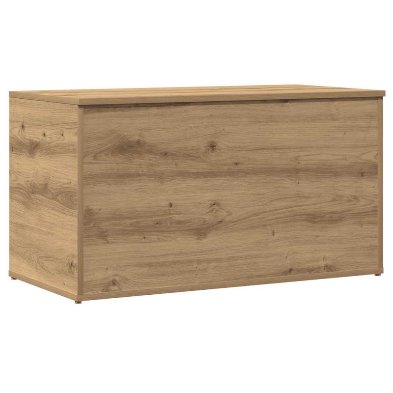 vidaXL Μπαούλο Αποθήκευσης Δρυς τεχνίτης 84 x 42 x 46 εκ
