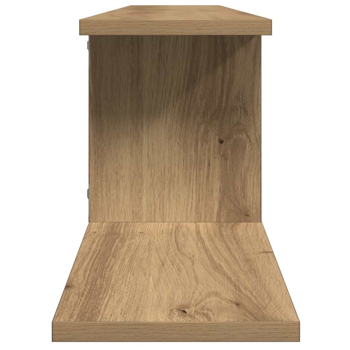 vidaXL Ράφι Τηλεόρασης Αρτισιανή Δρυς 125x18x23 εκ. Επεξεργασμένο Ξύλο