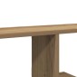 vidaXL Ράφι Τηλεόρασης Αρτισιανή Δρυς 125x18x23 εκ. Επεξεργασμένο Ξύλο