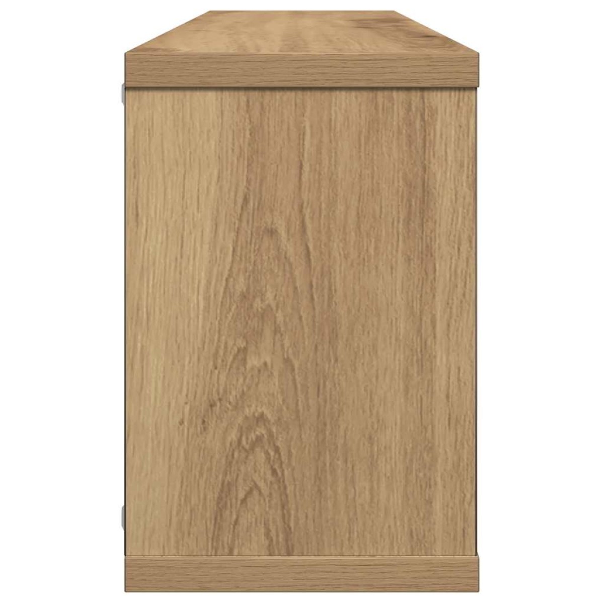 vidaXL Ράφια κύβων τοίχου 2 τεμάχια Artisan Oak Κατασκευασμένο ξύλο