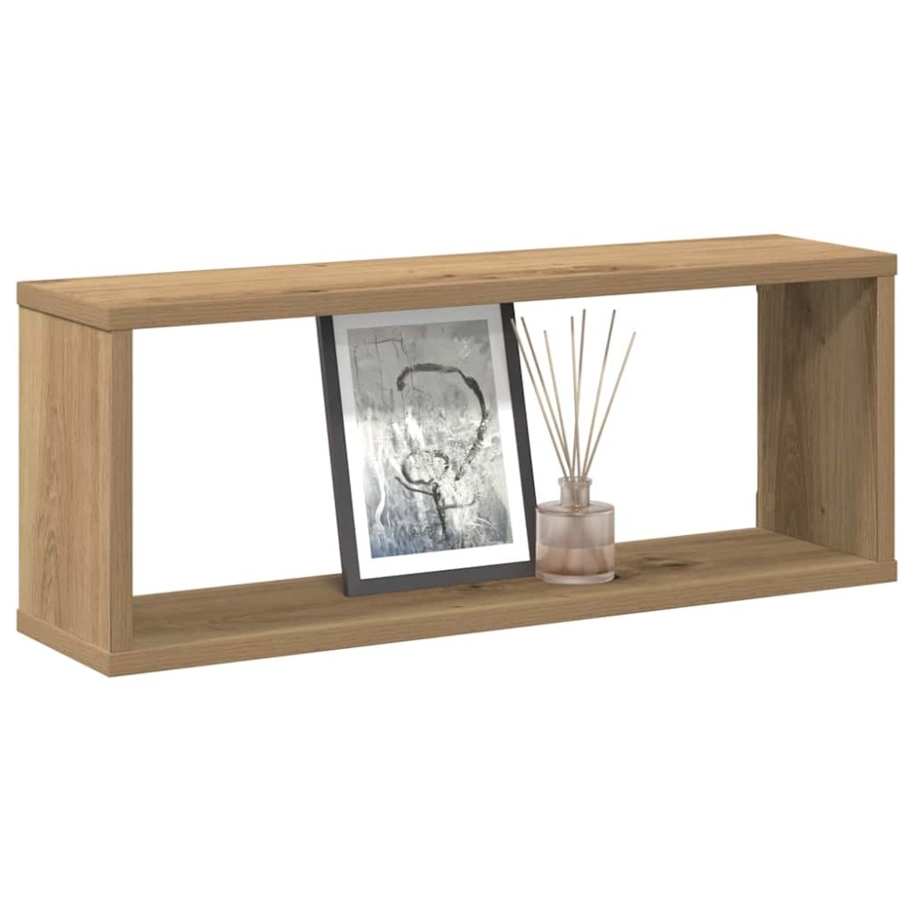 vidaXL Ράφια κύβων τοίχου 6 τεμάχια Artisan Oak Κατασκευασμένο ξύλο