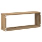 vidaXL Ράφια κύβων τοίχου 6 τεμάχια Artisan Oak Κατασκευασμένο ξύλο