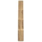 vidaXL Ράφι κύβος τοίχου Artisan Oak 90x15x119,5cm Κατασκευασμένο ξύλο