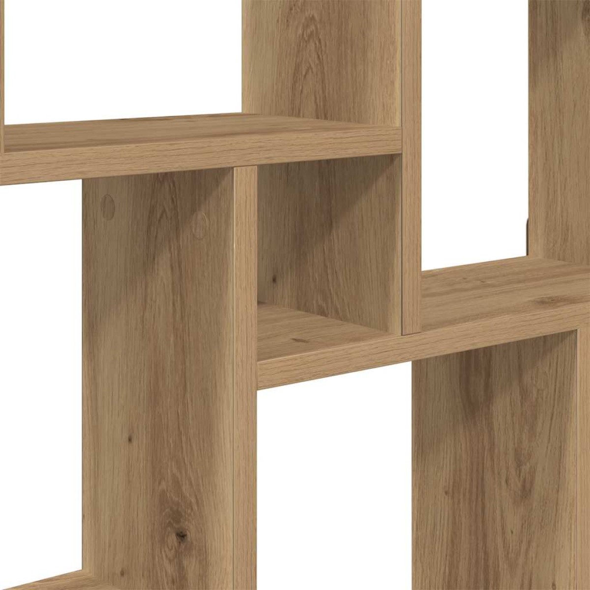 vidaXL Ράφι κύβος τοίχου Artisan Oak 90x15x119,5cm Κατασκευασμένο ξύλο