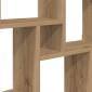 vidaXL Ράφι κύβος τοίχου Artisan Oak 90x15x119,5cm Κατασκευασμένο ξύλο