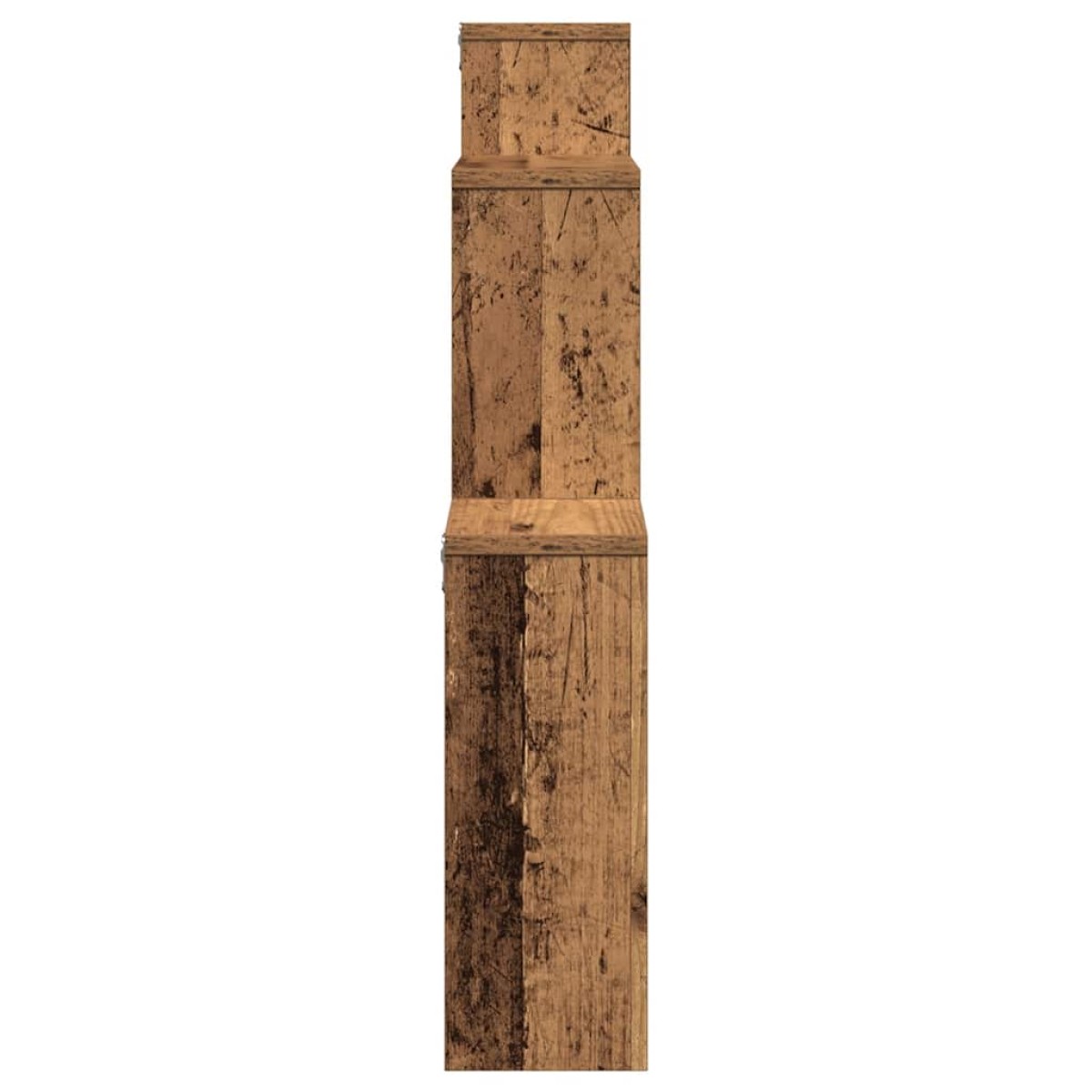vidaXL Ράφι τοίχου Παλιό ξύλο 80x15x78,5 cm Κατασκευασμένο ξύλο