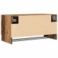 vidaXL Ντουλάπα παλαιού ξύλου 70x32,5x35 cm Ξύλινο μηχανουργικό ξύλο