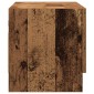 vidaXL Ντουλάπα παλαιού ξύλου 70x32,5x35 cm Ξύλινο μηχανουργικό ξύλο