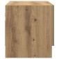 vidaXL Ντουλάπα Artisan Δρυς 70x32,5x35 cm Ξύλο μηχανής