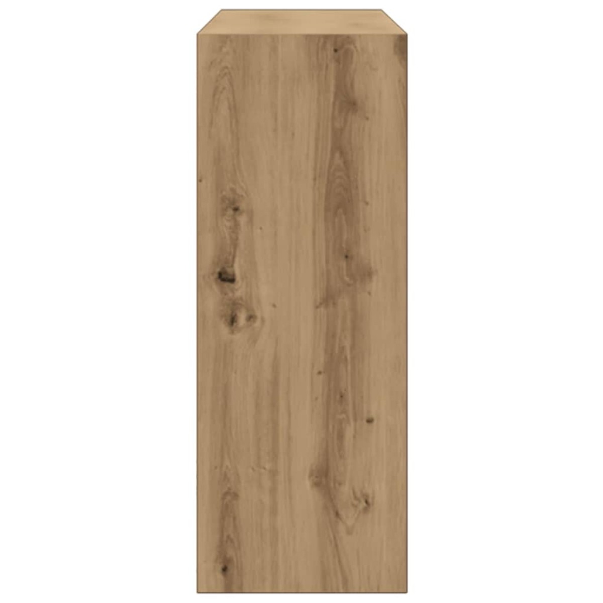 vidaXL Τραπέζι Κονσόλα Αρτισιανή Δρυς 78x30x80 εκ Επεξεργασμένο Ξύλο
