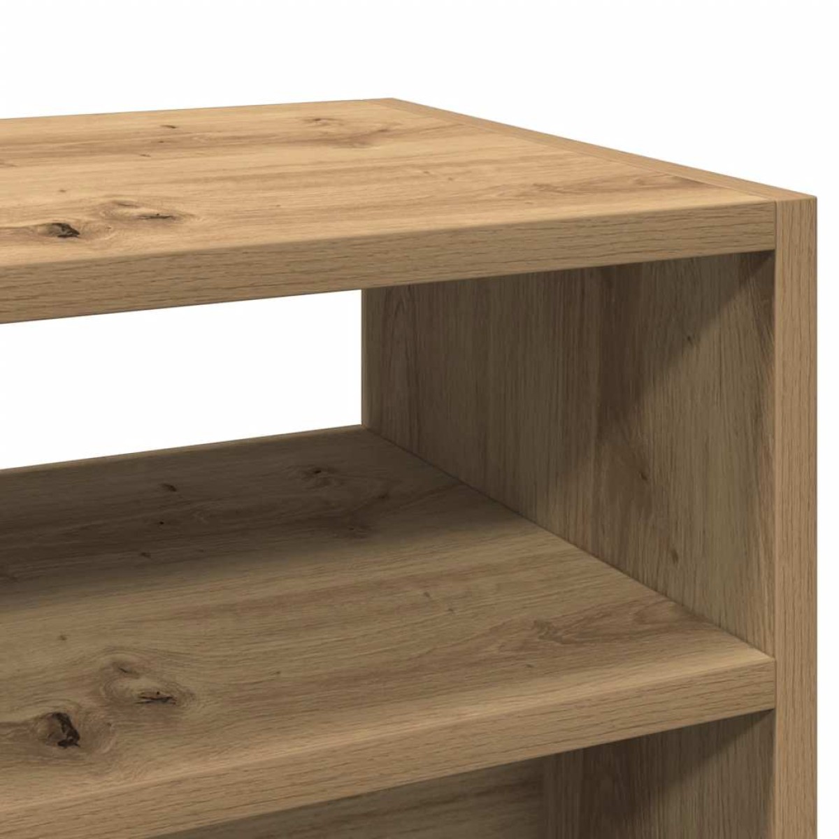 vidaXL Τραπέζι Κονσόλα Αρτισιανή Δρυς 78x30x80 εκ Επεξεργασμένο Ξύλο