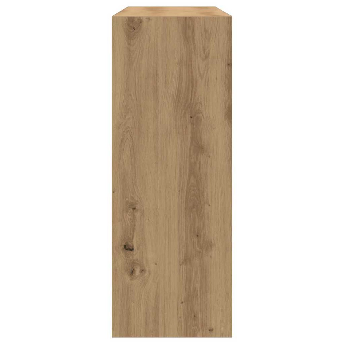 vidaXL Τραπέζι Κονσόλα Αρτισιανή Δρυς 105x30x80 εκ Επεξεργασμένο Ξύλο