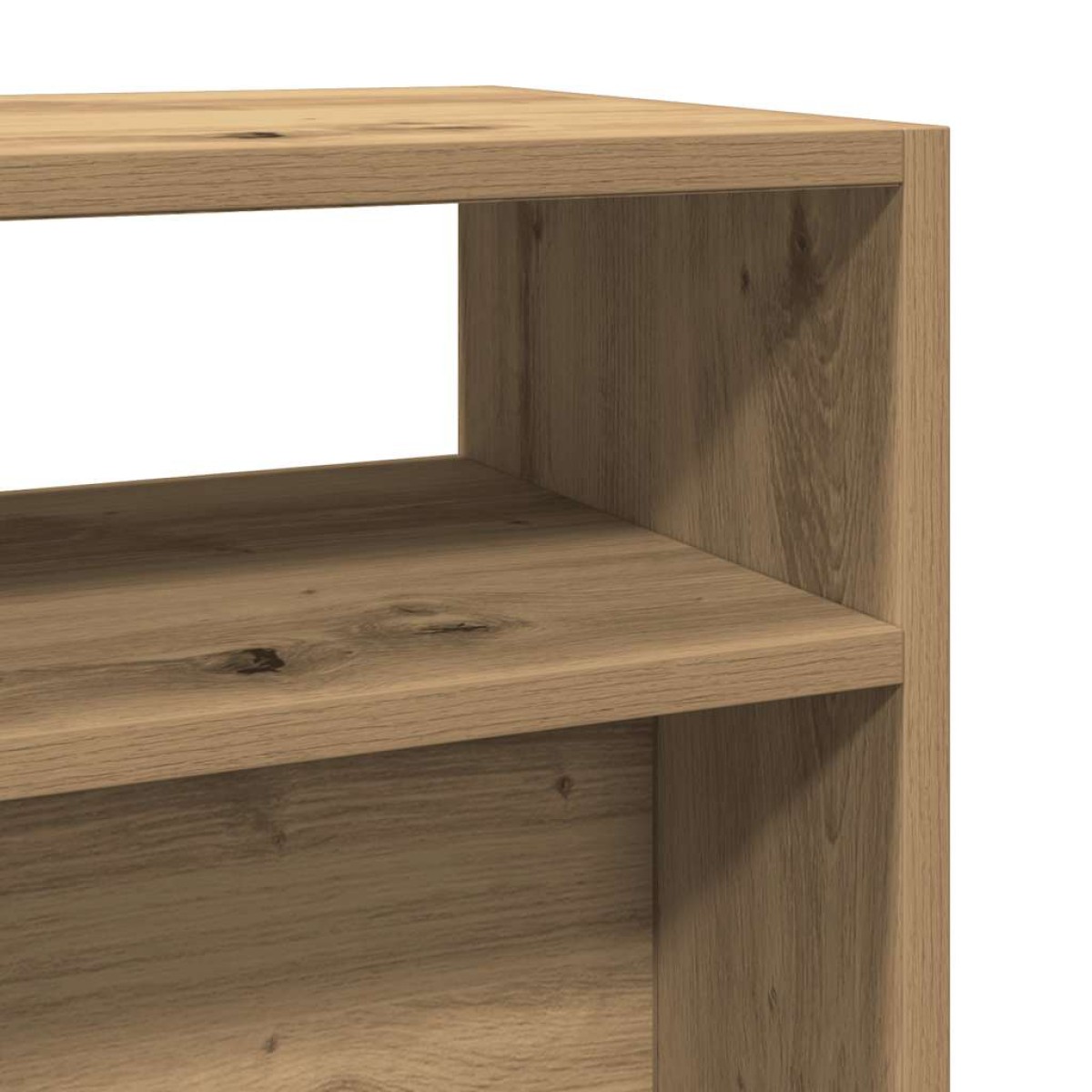 vidaXL Τραπέζι Κονσόλα Αρτισιανή Δρυς 105x30x80 εκ Επεξεργασμένο Ξύλο