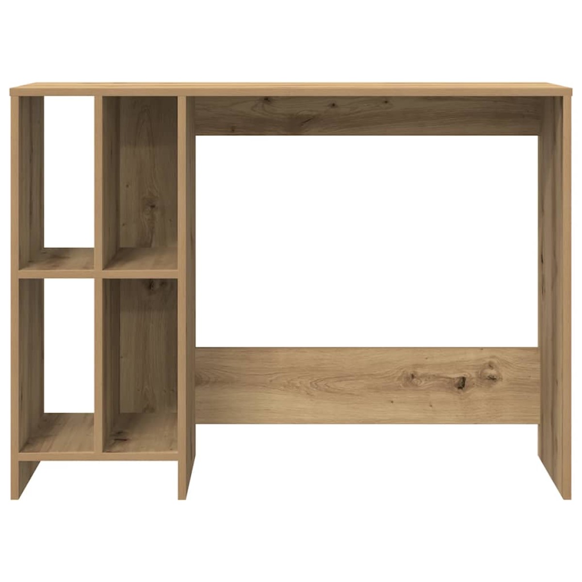 vidaXL Γραφείο Αρτισιανή Δρυς 102,5x35x75 εκ. από Επεξεργασμένο Ξύλο