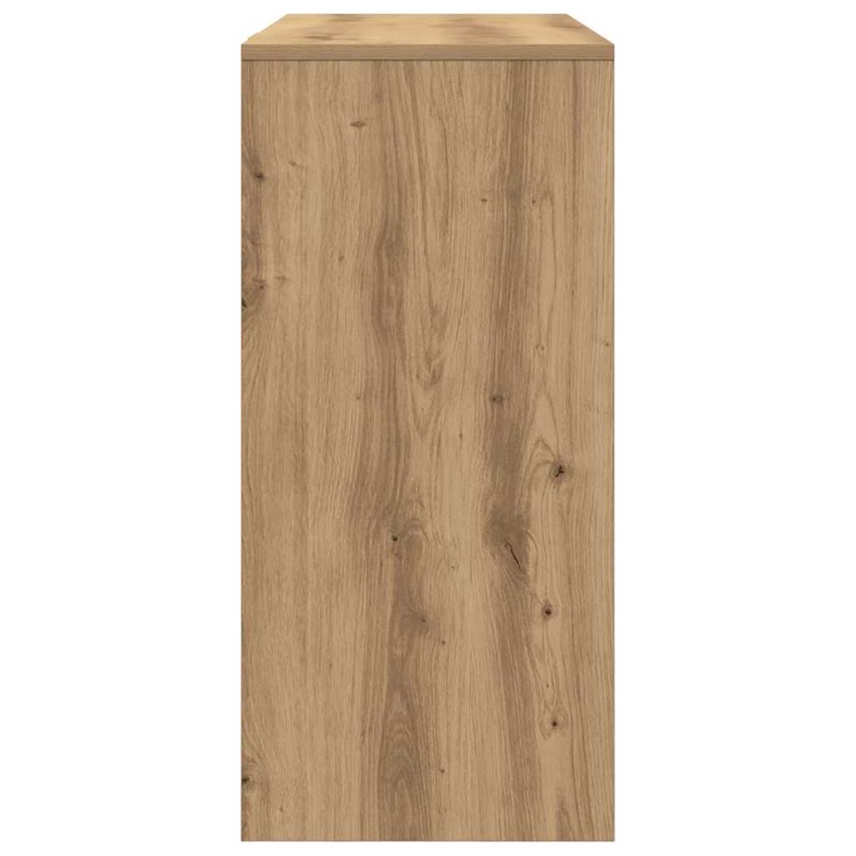 vidaXL Γραφείο Αρτισιανή Δρυς 102,5x35x75 εκ. από Επεξεργασμένο Ξύλο