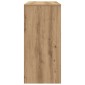 vidaXL Γραφείο Αρτισιανή Δρυς 102,5x35x75 εκ. από Επεξεργασμένο Ξύλο