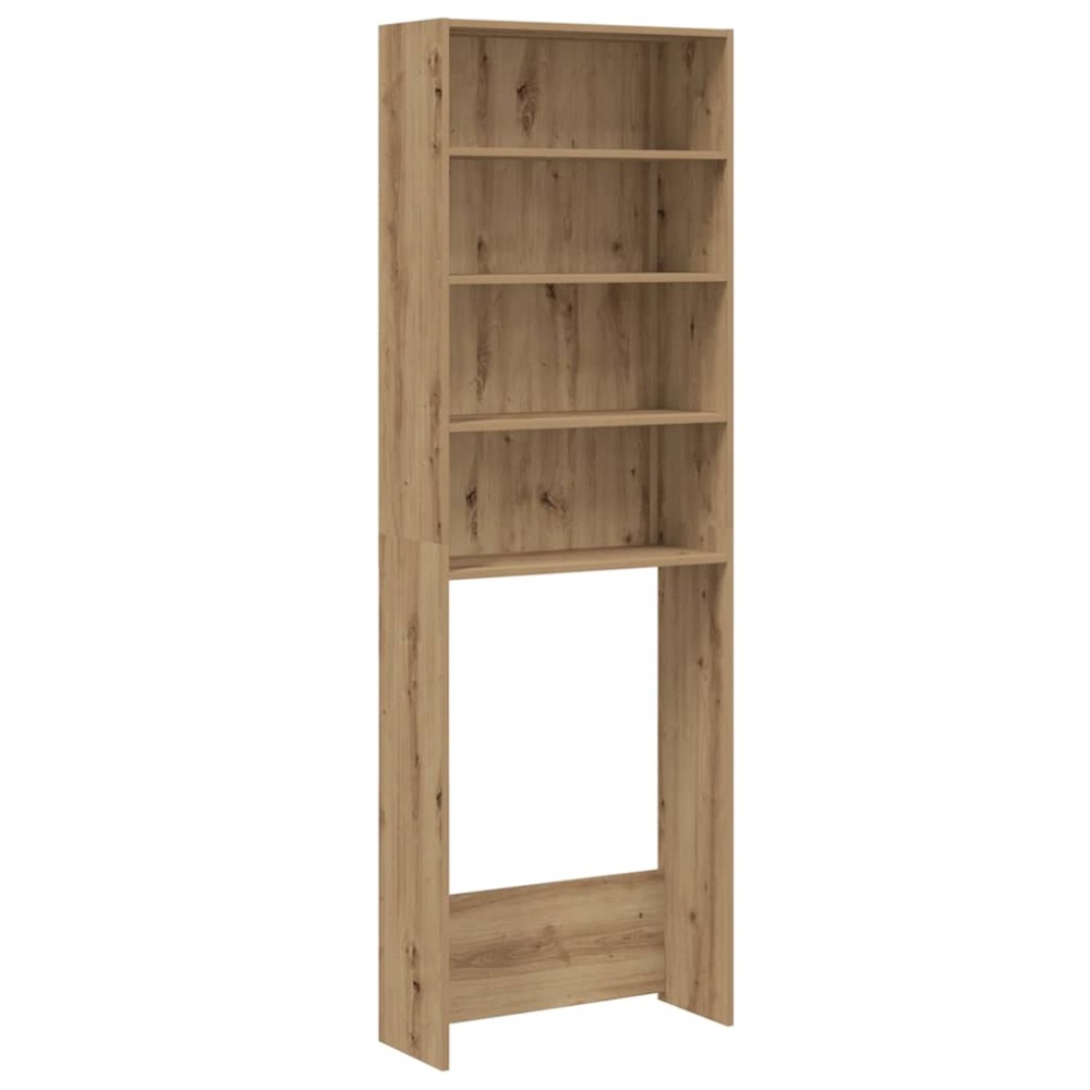 vidaXL Ντουλάπι πλυντηρίου ρούχων Artisan Oak 64x24x190 cm