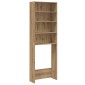 vidaXL Ντουλάπι πλυντηρίου ρούχων Artisan Oak 64x24x190 cm