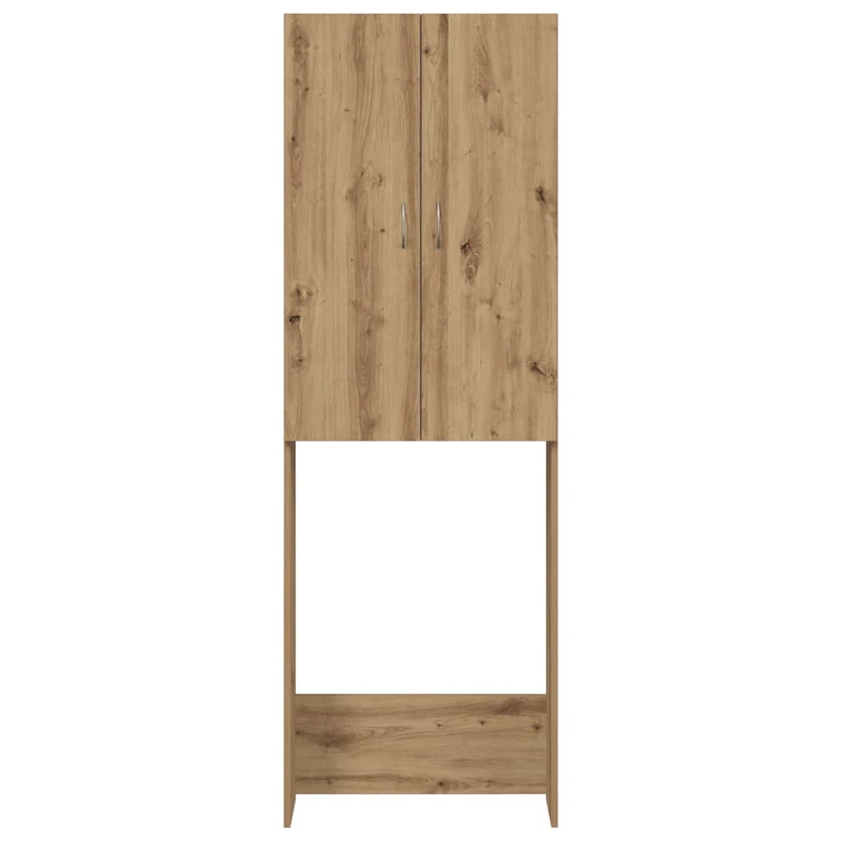 vidaXL Ντουλάπι Πλυντηρίου τεχνίτης Δρυς 64 x 25,5 x 190 εκ.