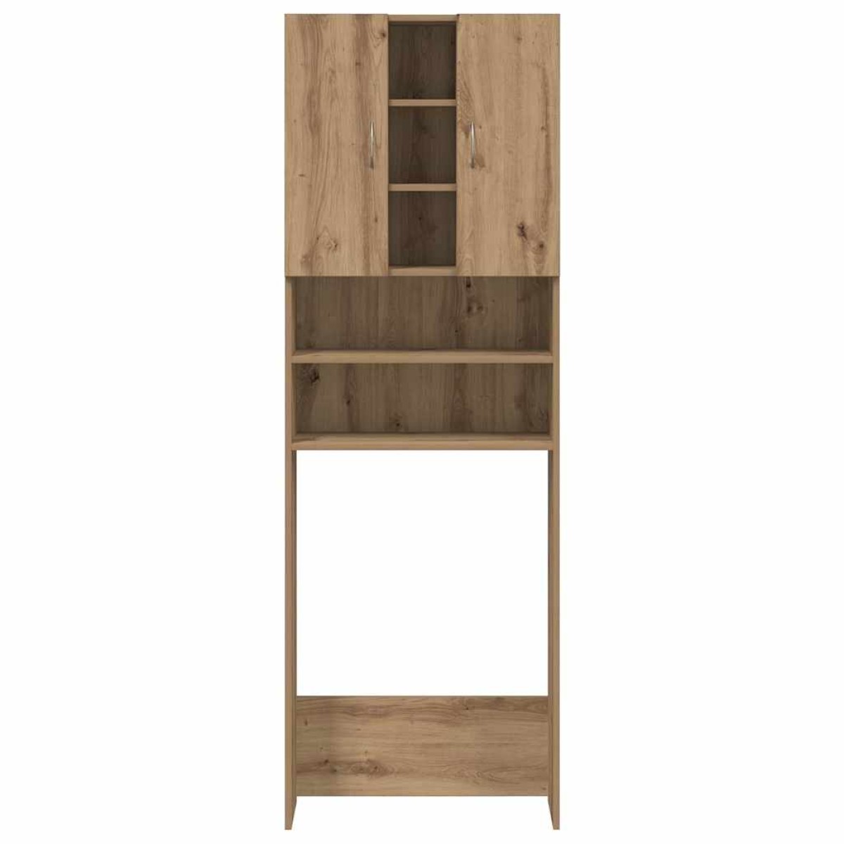 vidaXL Ντουλάπι Πλυντηρίου τεχνίτης Δρυς 64 x 25,5 x 190 εκ.