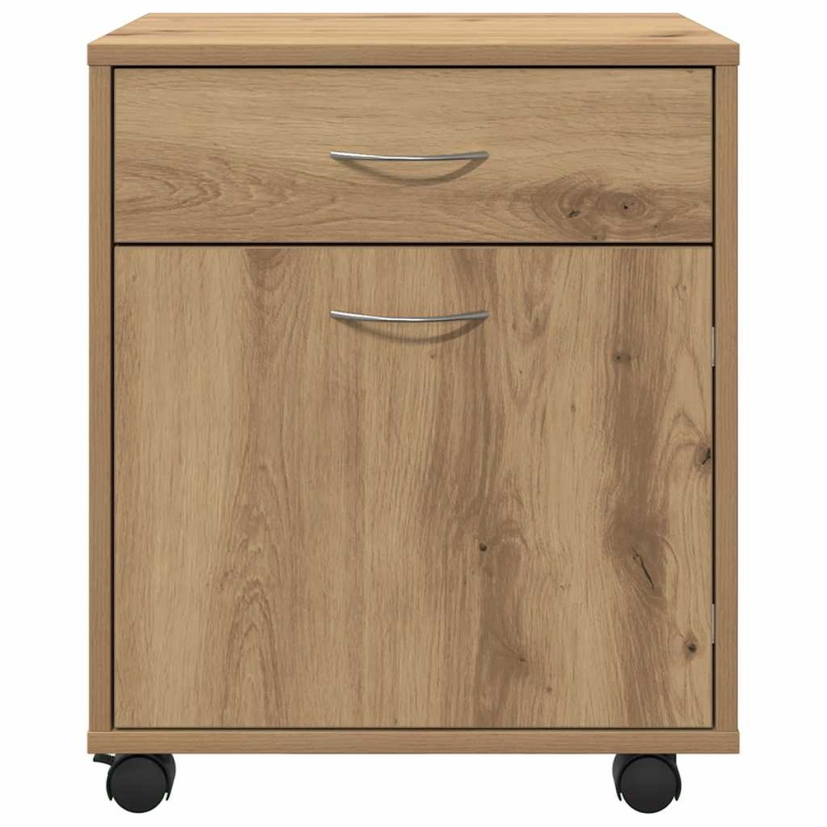 vidaXL Τροχήλατο ντουλάπι Artisan Oak 45x38x54 cm Κατασκευασμένο ξύλο