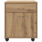 vidaXL Τροχήλατο ντουλάπι Artisan Oak 45x38x54 cm Κατασκευασμένο ξύλο