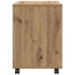 vidaXL Τροχήλατο ντουλάπι Artisan Oak 45x38x54 cm Κατασκευασμένο ξύλο