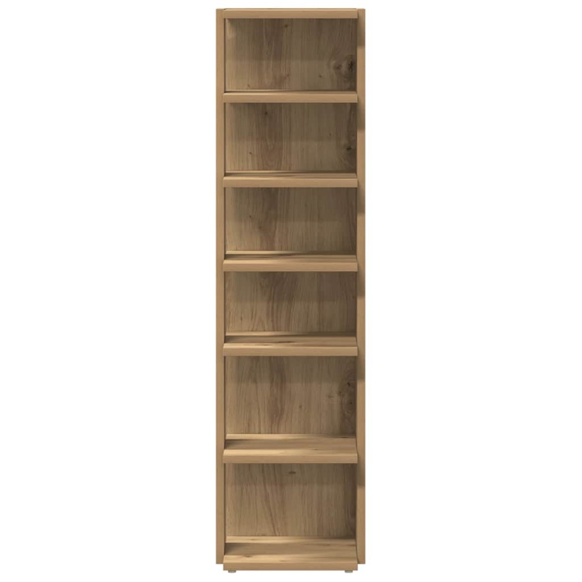 vidaXL Παπουτσοθήκη Χρώμα Αρτισιανή Δρυς 28x27x102 εκ. Επεξ. Ξύλο