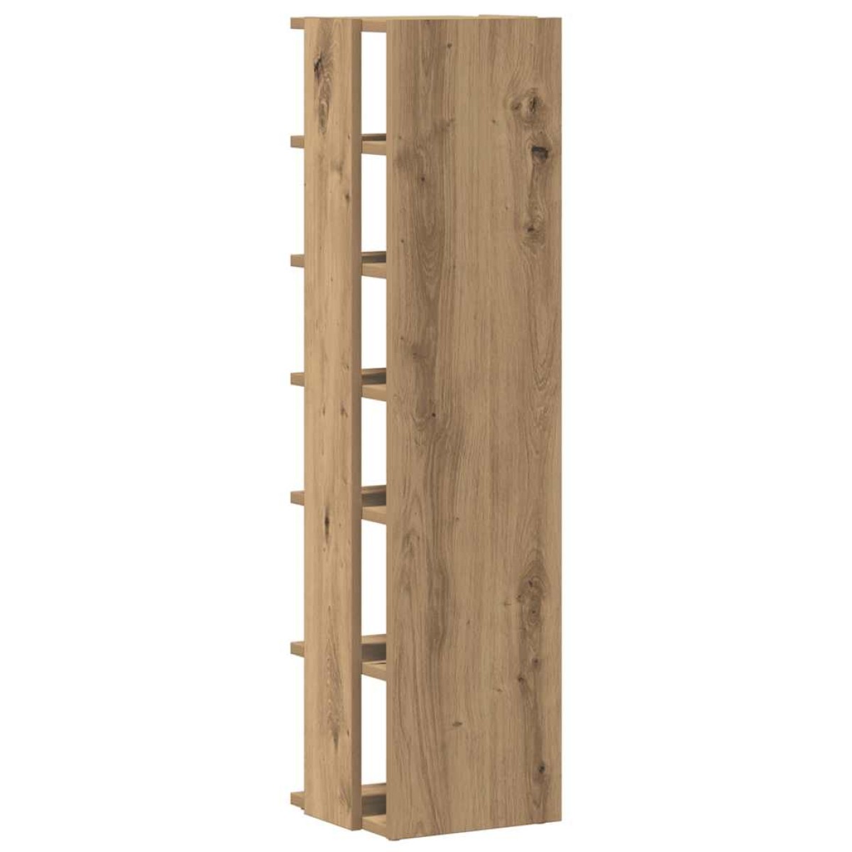 vidaXL Παπουτσοθήκη Χρώμα Αρτισιανή Δρυς 28x27x102 εκ. Επεξ. Ξύλο