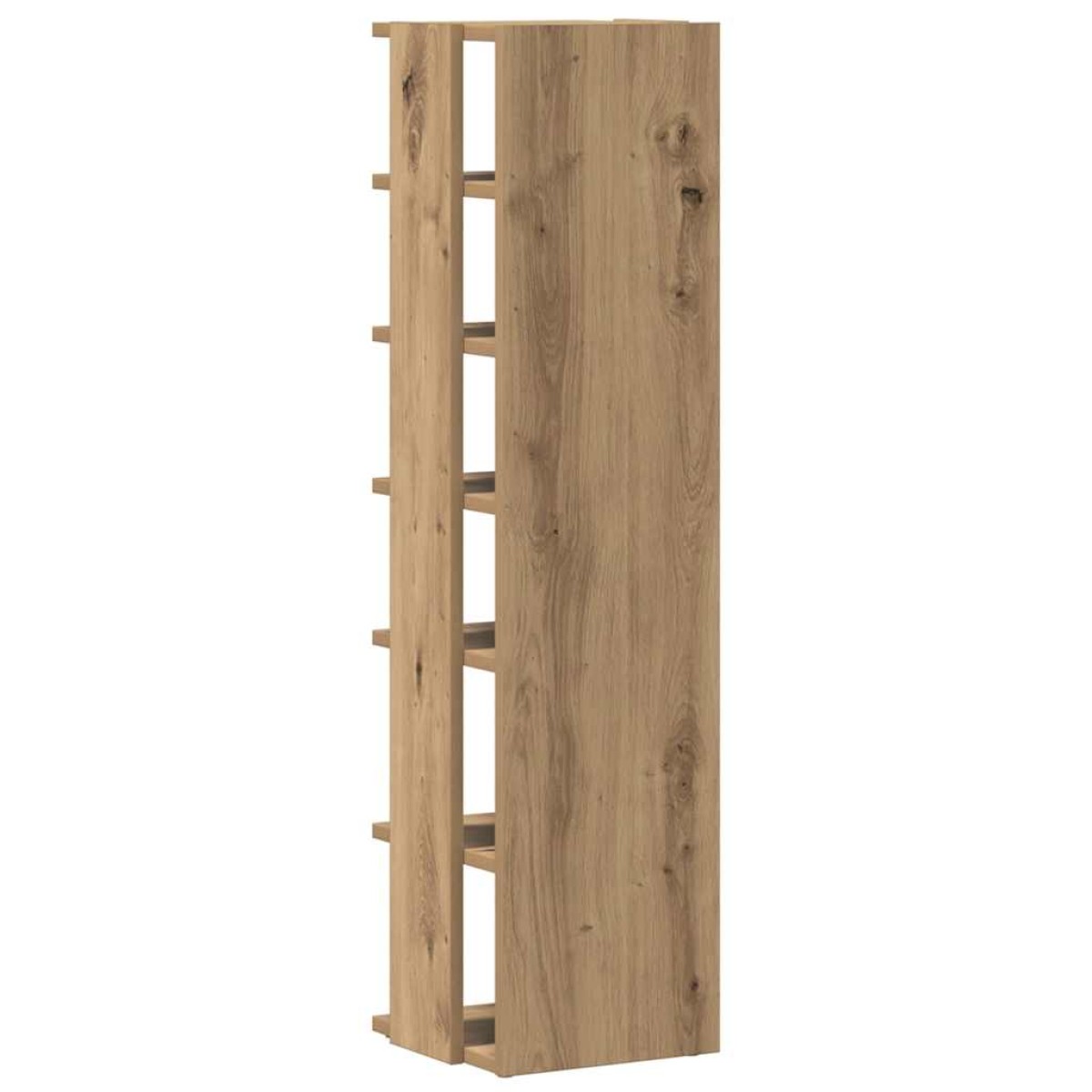 vidaXL Παπουτσοθήκες 2 τεμ. Αρτισιανή Δρυς 28x27x102 εκ. Επεξ. Ξύλο