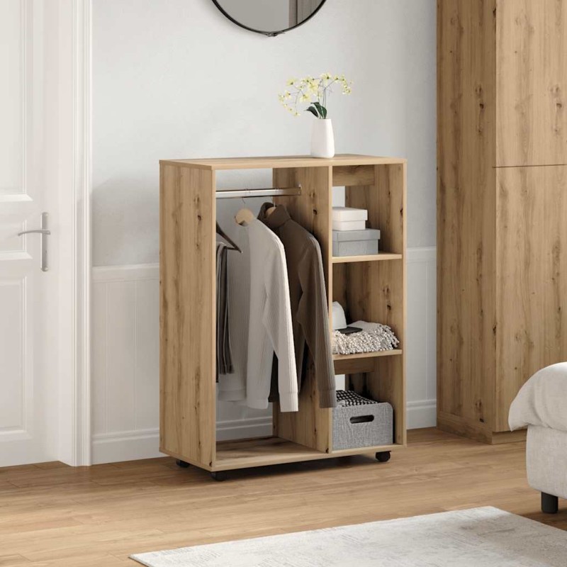 vidaXL Ντουλάπα Τεχνίτης Δρυς 80x40x110 εκ Επεξεργασμένο Ξύλο