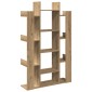 vidaXL Ντουλάπι βιβλίων Artisan Oak 86x25,5x140 cm Ξύλο μηχανής