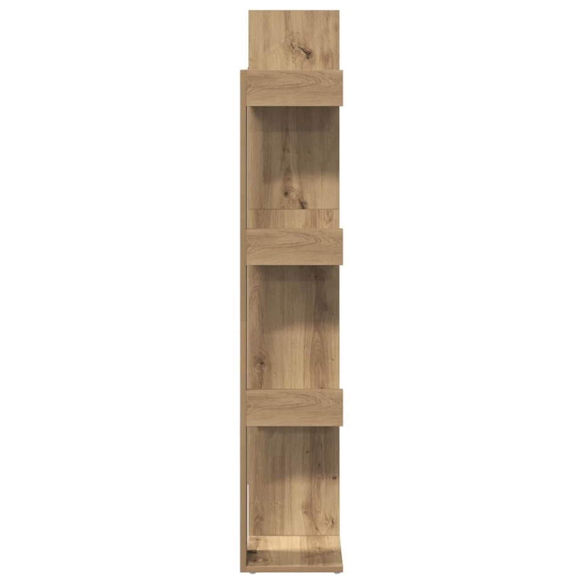 vidaXL Ντουλάπι βιβλίων Artisan Oak 86x25,5x140 cm Ξύλο μηχανής