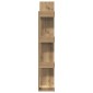 vidaXL Ντουλάπι βιβλίων Artisan Oak 86x25,5x140 cm Ξύλο μηχανής
