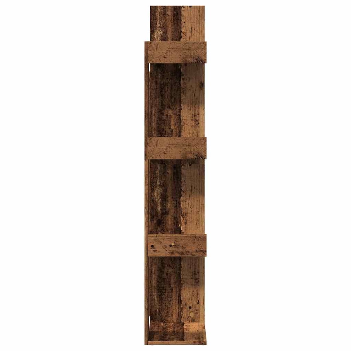 vidaXL Βιβλιοθήκη Παλιό Ξύλο 48 x 25,5 x 140 εκ. από Μοριοσανίδα