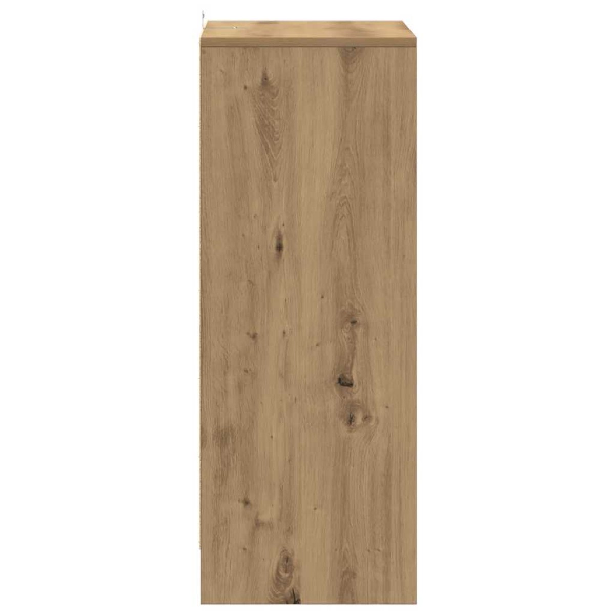 vidaXL Παπουτσοθήκη Αρτισιανή Δρυς 60x35x92 εκ. Επεξεργασμένο Ξύλο