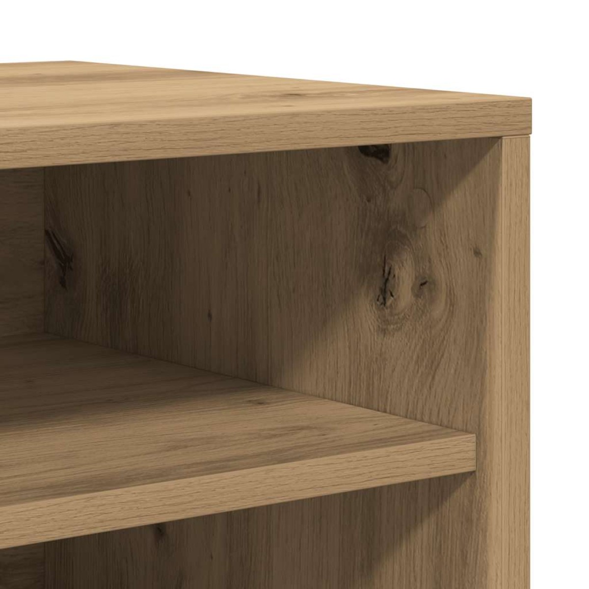 vidaXL Παπουτσοθήκη Αρτισιανή Δρυς 60x35x92 εκ. Επεξεργασμένο Ξύλο