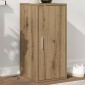 vidaXL Παπουτσοθήκη Τεχνίτης Δρυς 32x35x70 εκ. από Επεξεργασμένο Ξύλο