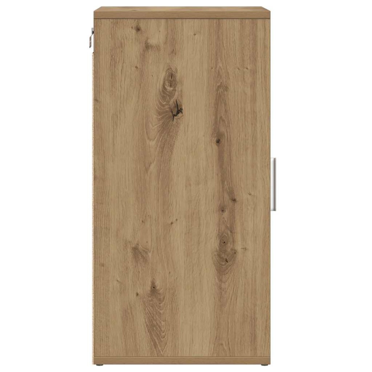 vidaXL Παπουτσοθήκη Τεχνίτης Δρυς 32x35x70 εκ. από Επεξεργασμένο Ξύλο