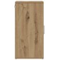 vidaXL Ντουλάπια παπουτσιών 2 τεμ Artisan Oak 32x35x70 cm