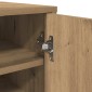 ντουλάπι παπουτσιών vidaXL Παλιό ξύλο 32x35x92 cm Κατασκευασμένο ξύλο