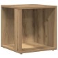 vidaXL Βοηθητικό Τραπέζι Αρτισιανή Δρυς 33x33x34 εκ. Επεξ. Ξύλο