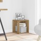 vidaXL Βοηθητικό Τραπέζι Αρτισιανή Δρυς 33x33x34 εκ. Επεξ. Ξύλο