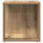 vidaXL Βοηθητικό Τραπέζι Αρτισιανή Δρυς 33x33x34 εκ. Επεξ. Ξύλο