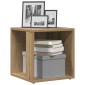 vidaXL Βοηθητικό Τραπέζι Αρτισιανή Δρυς 33x33x34 εκ. Επεξ. Ξύλο