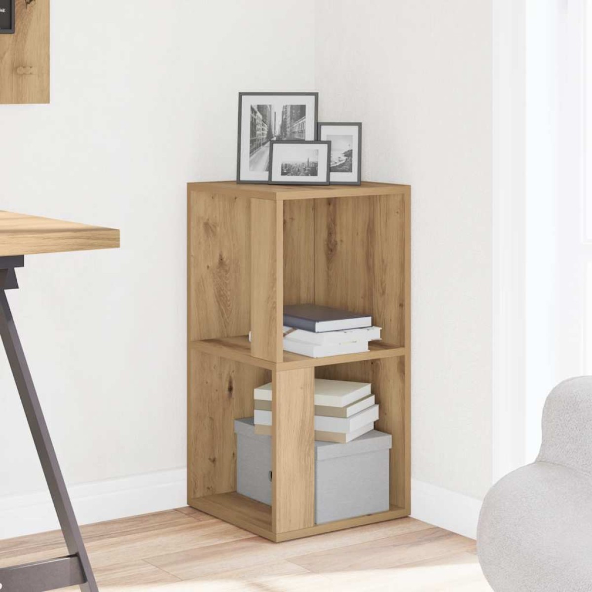 vidaXL Γωνιακό ντουλάπι Artisan Oak 33x33x67 cm Κατασκευασμένο ξύλο