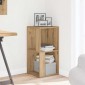 vidaXL Γωνιακό ντουλάπι Artisan Oak 33x33x67 cm Κατασκευασμένο ξύλο