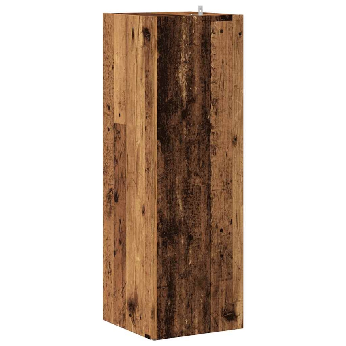 vidaXL Γωνιακό ντουλάπι παλιό ξύλο 33x33x100 cm Ξύλο μηχανής