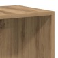vidaXL Γωνιακό Έπιπλο Τεχνίτης δρυς 33x33x132 εκ. από Επεξεργ. Ξύλο