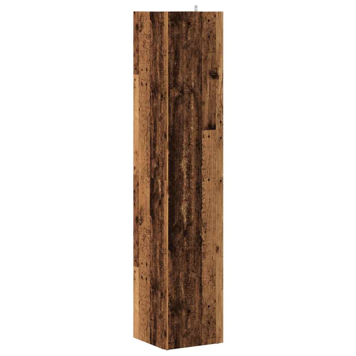 vidaXL Ντουλάπι Γωνία Παλιό Ξύλο 33x33x165 εκ. από Μοριοσανίδα